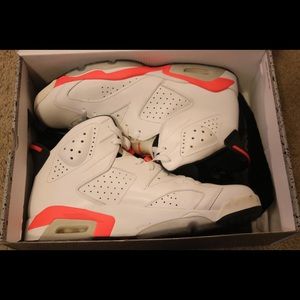 Air Jordan 6 infrared white